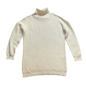 Missguided Cream Turtleneck Sweater